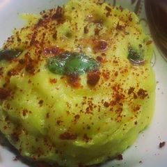 A picture of Rice flour Upma.