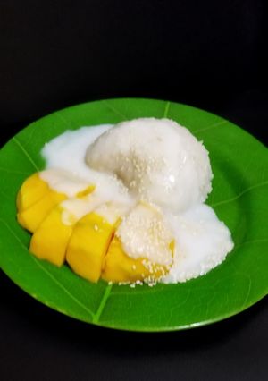 Foto resep Manggo sticky rice kecintaan