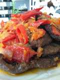 Dendeng Balado (Indonesian Beef Jerky with Chilli)