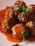 Meatballs cooked in an EVOO from Spain Sauce