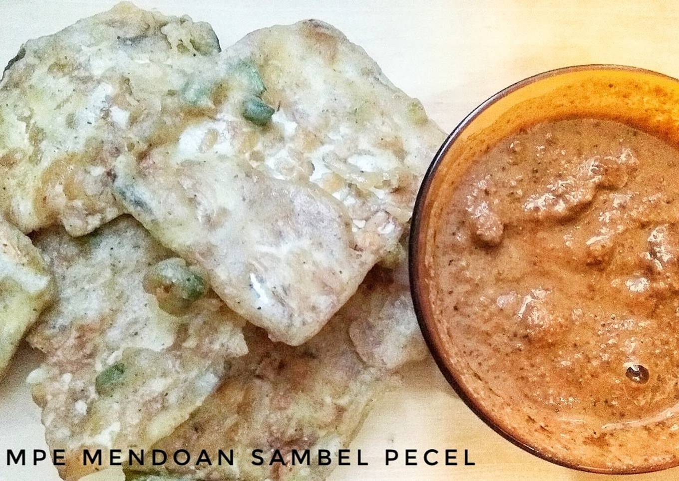 Saus Tempe Mendoan Pecel