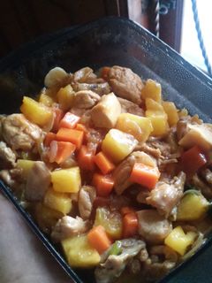 Foto resep Tumis Ayam Nanas