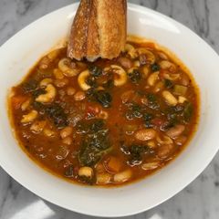 A picture of Pasta Fagioli (Vegan).