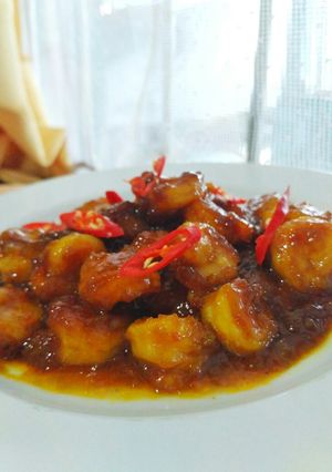 Foto resep Udang Saus Padang