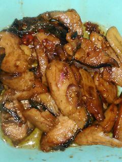 Foto resep Iwak karing (ikan asin) masak asam