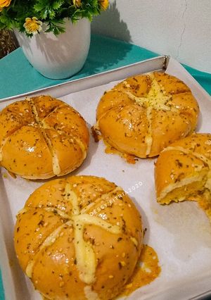 Foto resep Korean Garlic Cheese Bread