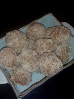Una foto de Croquetas dulces de sémola de arroz
