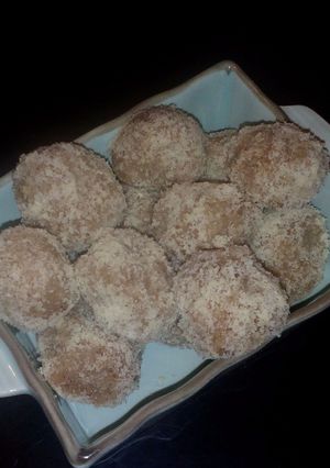 Una foto de Croquetas dulces de sémola de arroz