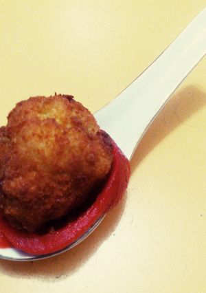 Una foto de Croquetas de tortilla de patata