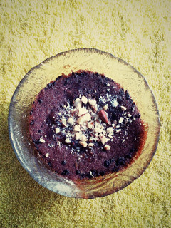 Una foto de BolCake de algarroba