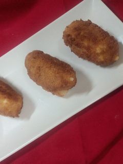 Una foto de Croqueta de huevo