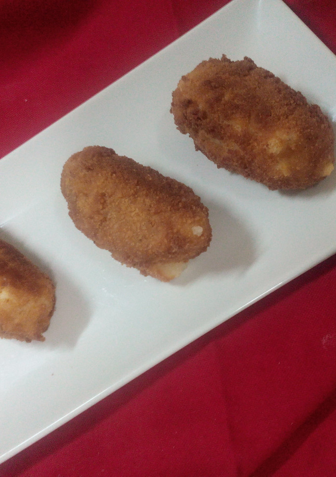 Una foto de Croqueta de huevo