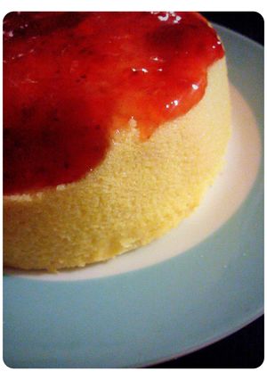 Una foto de Cheesecake japonés o Soft Cotton Cake