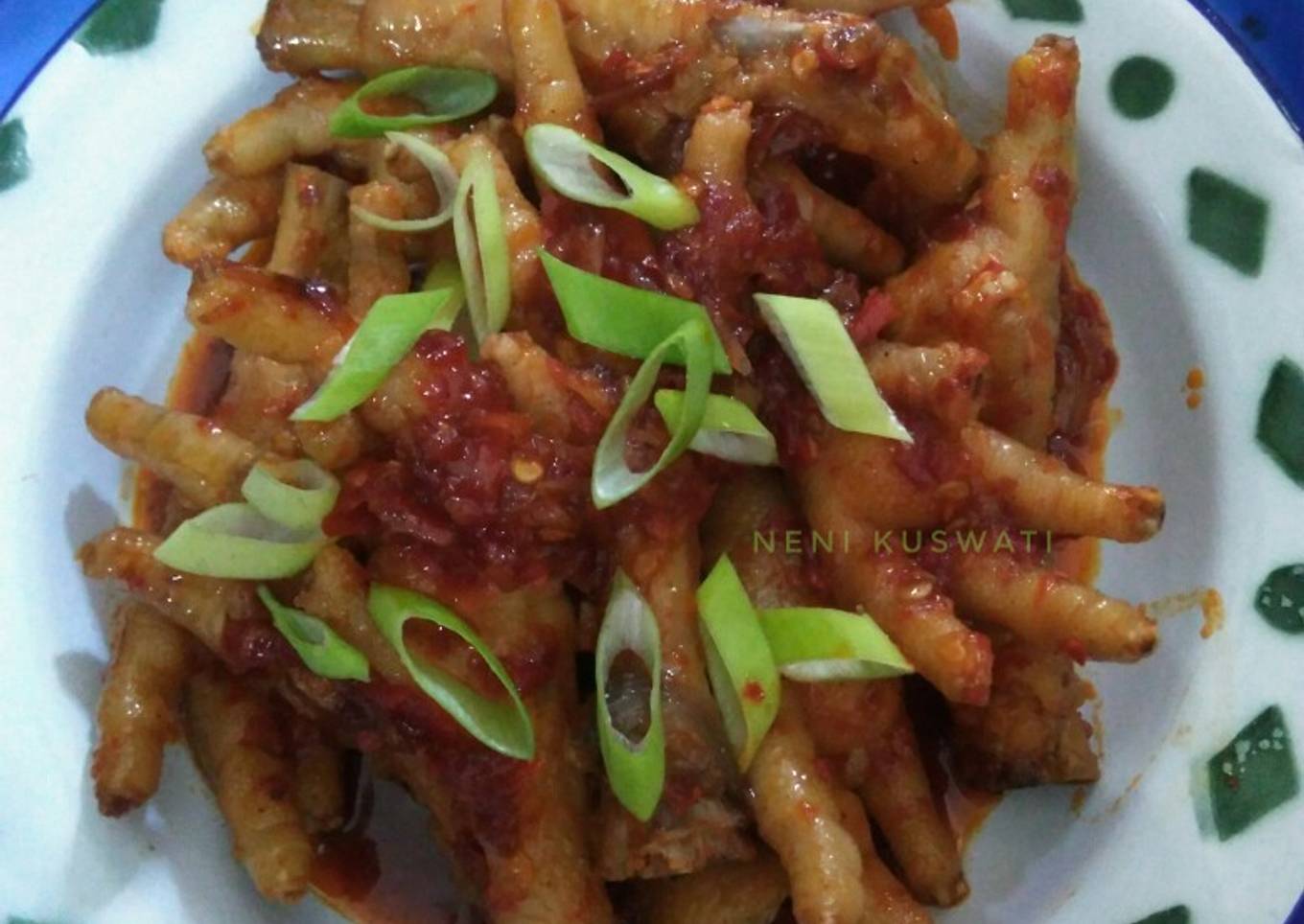 Ceker Bumbu Rujak