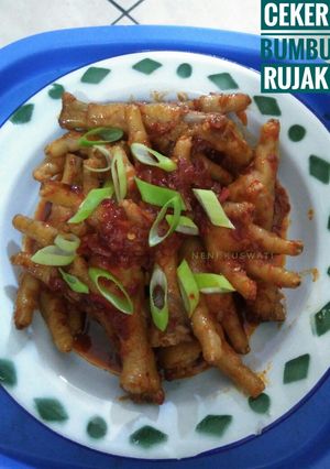 Foto resep Ceker Bumbu Rujak
