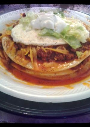 A picture of New Mexican plate.