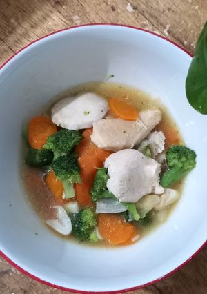 Foto resep Capcay Ayam Brokoli