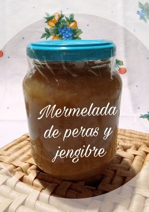 Una foto de Mermelada de peras con jengibre