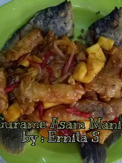 Foto resep Gurame asam manis