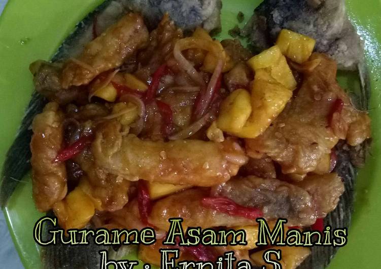 Resep: EnakGurame asam manis
