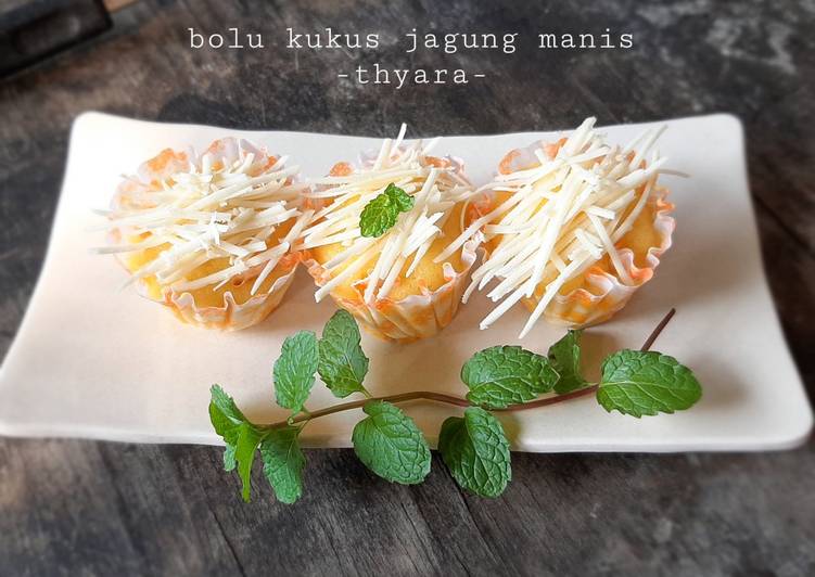 Langkah Mudah untuk Membuat Bolu Kukus Jagung Manis 🌽, Menggugah Selera