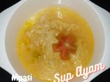 Sup ayam (mpasi 4⭐) bisa untuk 6/7/8 month textur menyesuaikan ya..