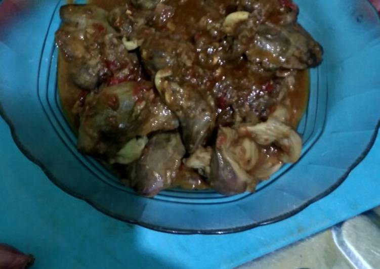 Resep 🌶 6. ️Gulai jeroan 🌶️ yang enak