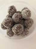 Dulces de garbanzo y cacao
