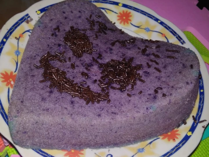 Cara Gampang Membikin Resep Bolu ubi ungu soft bgt.. yang Uenak Anti Ribet, Lezat
