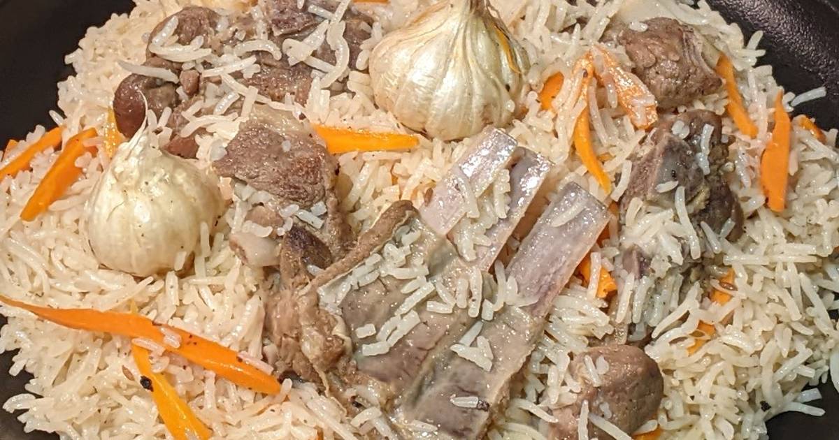 Uzbek Pilaf / Plov Recipe by Soumini Bhattacherjee Cookpad