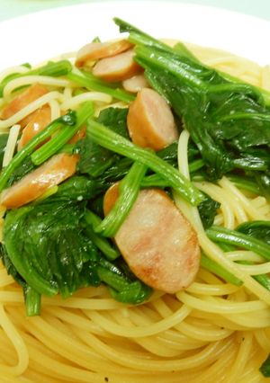 A picture of Easy Spinach and Sausage Pasta.