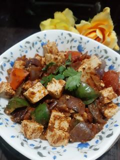 কড়াই পনির (Kadhai paneer recipe in bengali) রেসিপির প্রধান ছবি