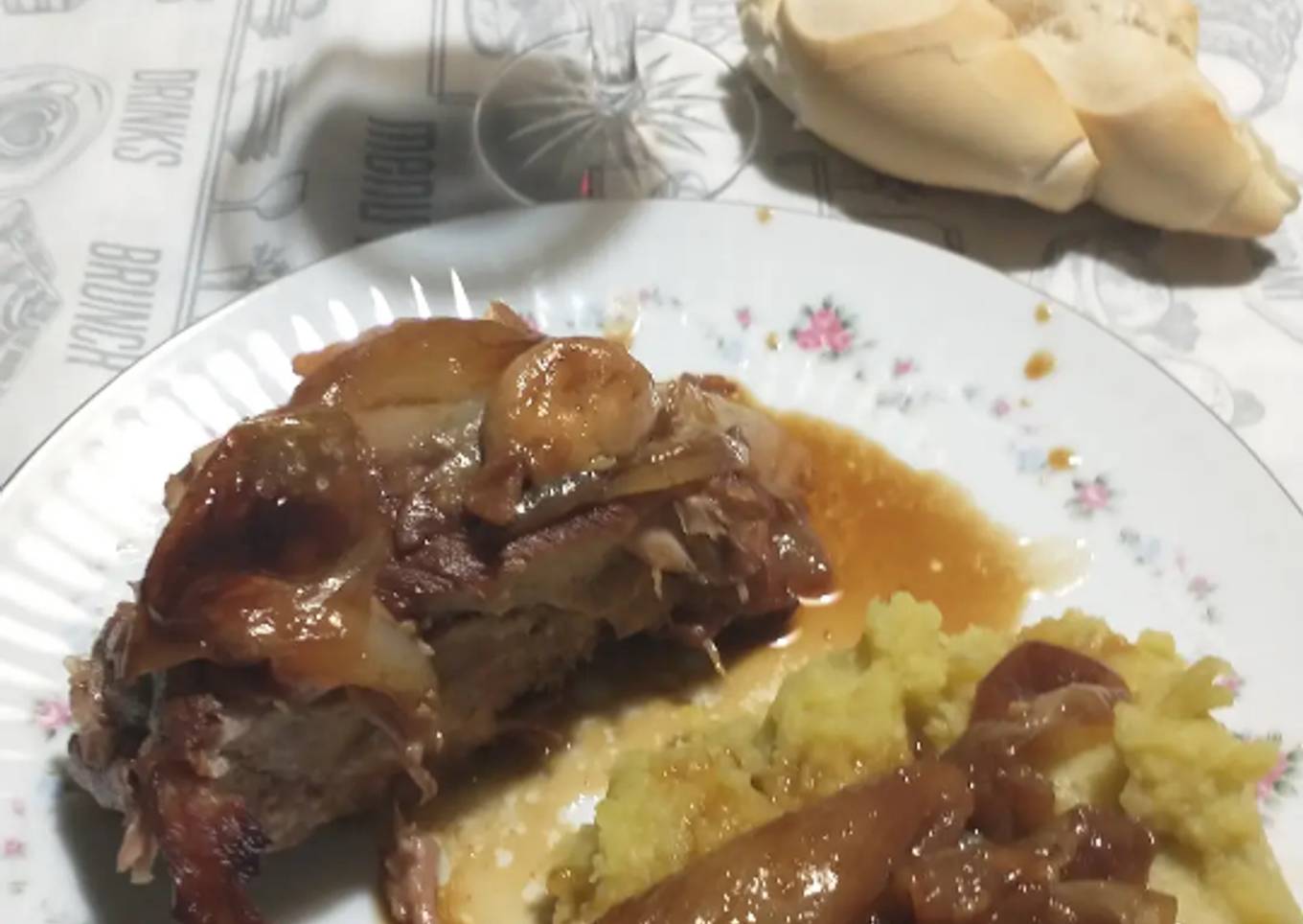 Bondiola de cerdo a la Forage