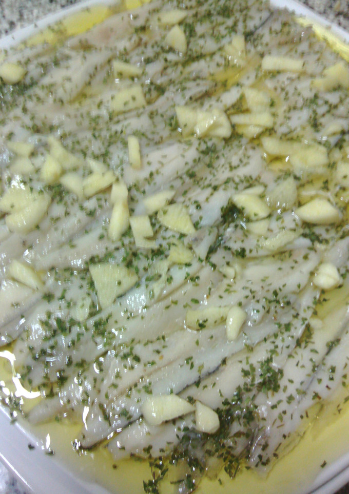 Una foto de Boquerones medianos en vinagre