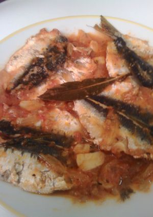 Una foto de Sardinas a la cazuela