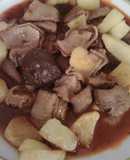 Callos ibéricos en salsa