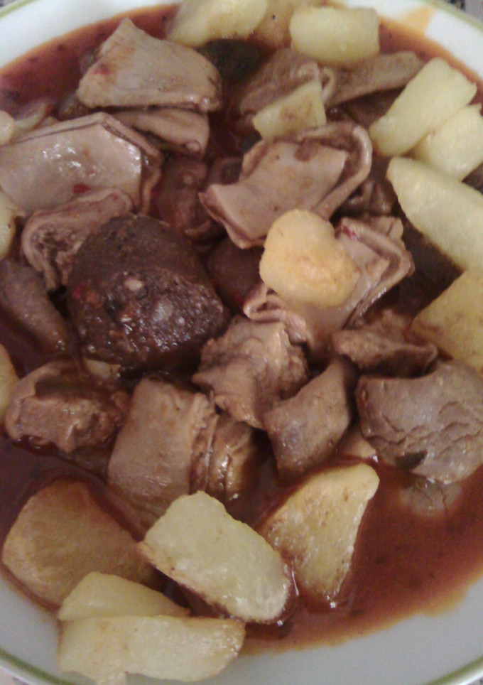 Una foto de Callos ibéricos en salsa