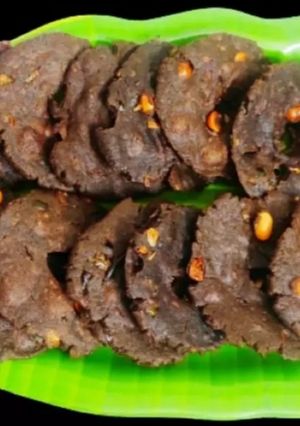 A picture of Finger millet vada.