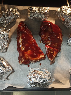 Foto principal de Costillas con salsa barbacoa