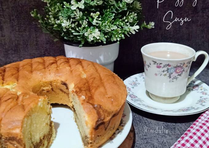 Anti Ribet, Memasak Bolu Panggang Susu Yang Sederhana