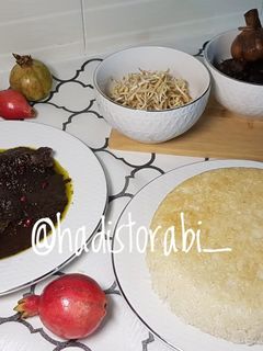 عکسی از دستور مرغ ترش