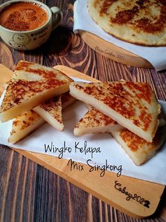 Foto resep Wingko Kelapa Singkong