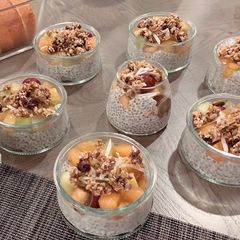 A picture of Chia seed pudding.
