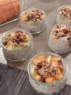 A picture of Chia seed pudding.