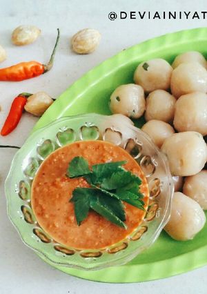 Foto resep Cilok Telur Bumbu Kacang