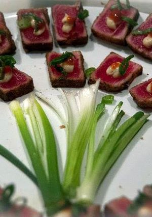 A picture of Seared Cajun Ahi Tuna.