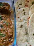 Kadhai Paneer with Stuffed naan