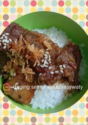 Foto resep Semur daging santan