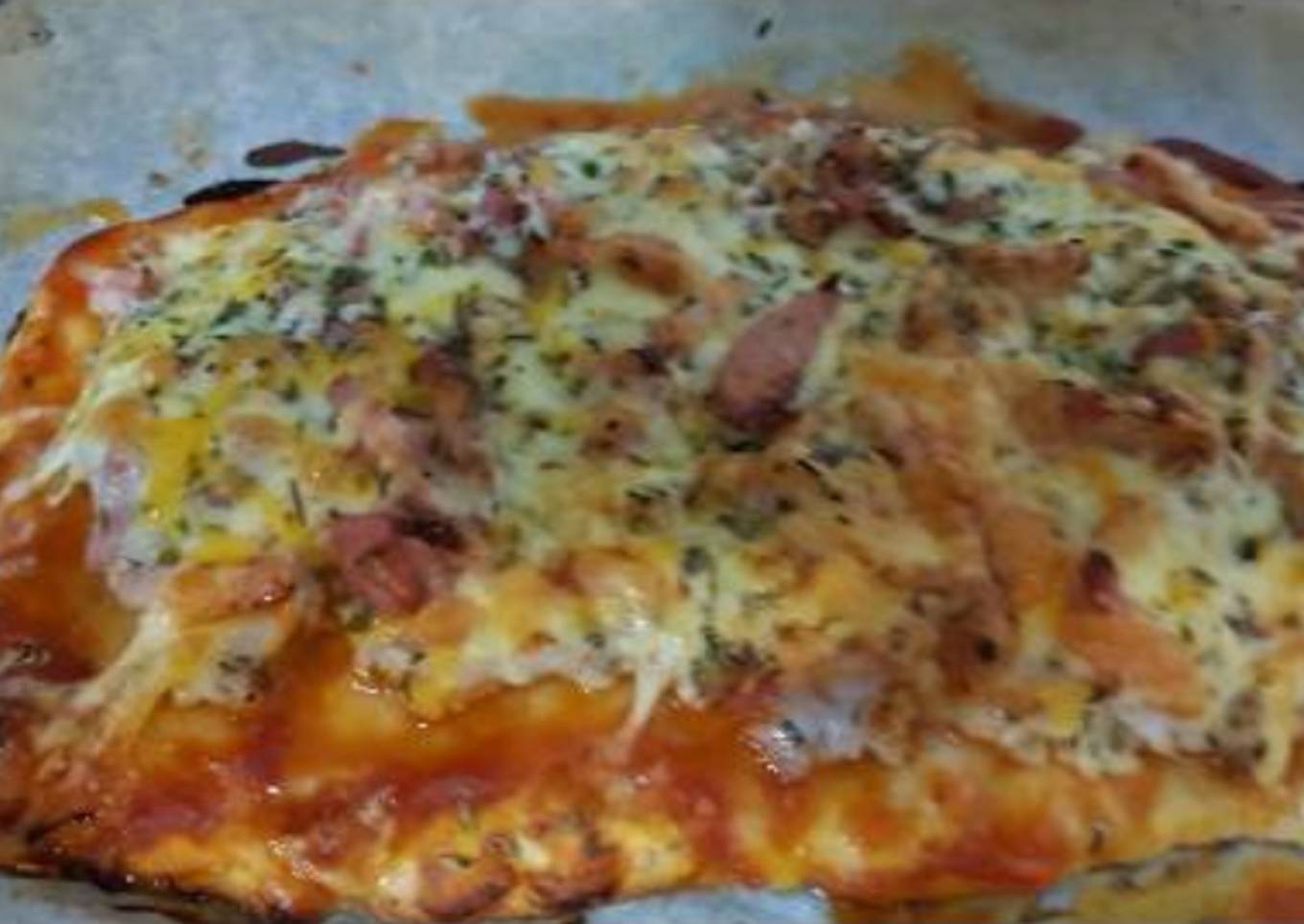 Pizza casera en McC