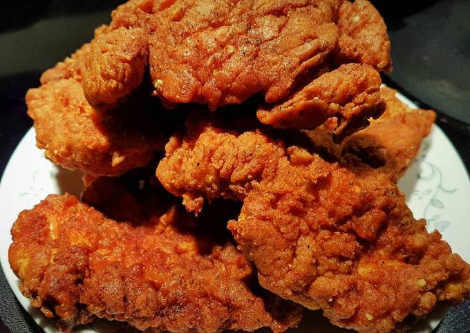 Recipe of Perfect Hot Boneless Wings and Strips